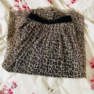 ▪️6/$25▪️ A New Day Leopard Print Skirt *